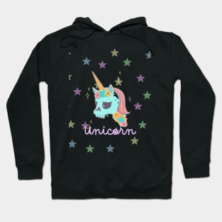 Unicorn skull Hoodie